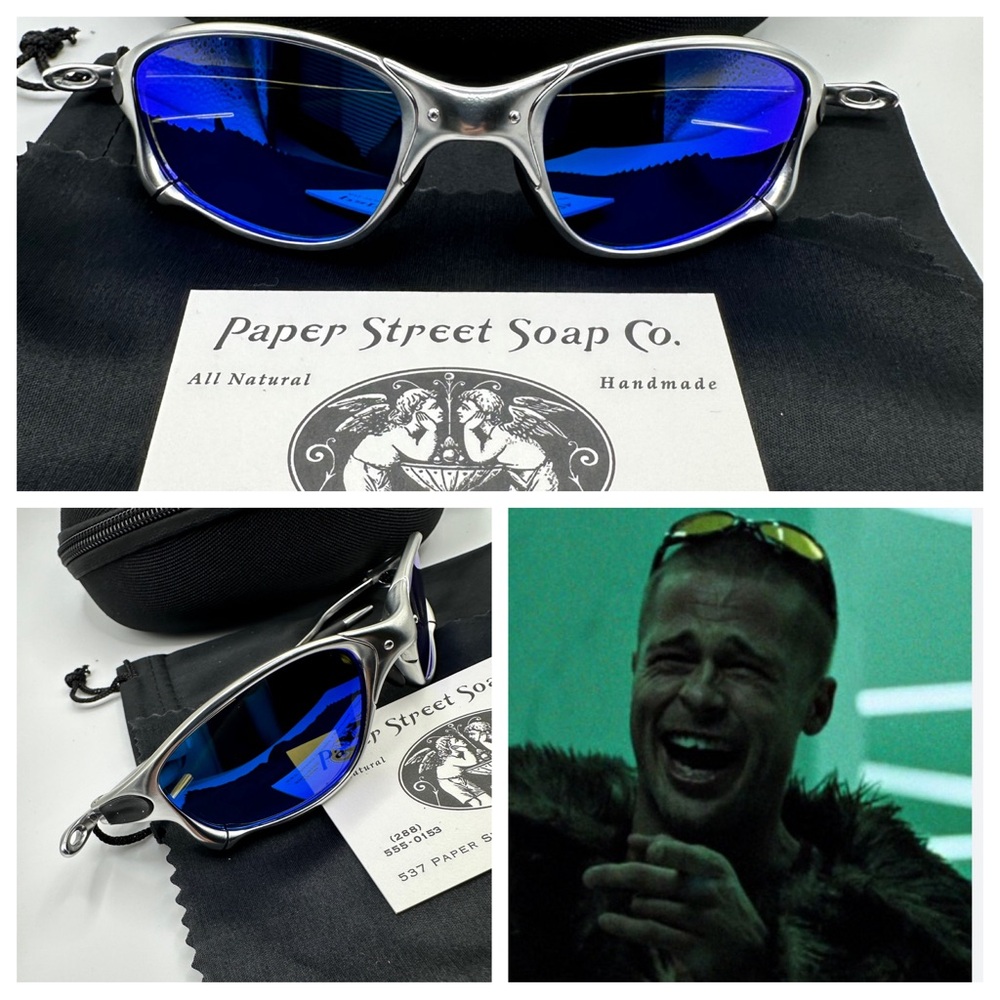 Paperstreetshade Fight Club Tyler Durden NEW Oliver Peoples 523 xmetal Brad Pitt